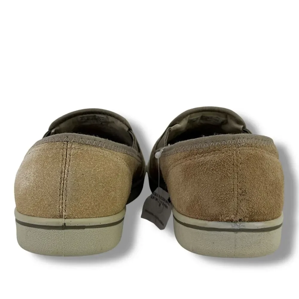 Keen Eldon Harvest Slip On Suede Leather Shoes Mens Size 9.5 EU 42.5 Tan 1026839